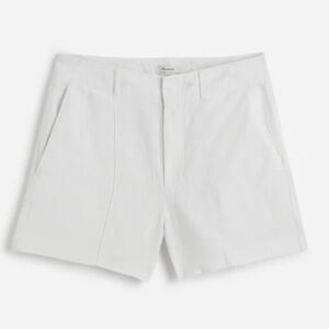 Madewell Pintucked Shorts in 100% Linen